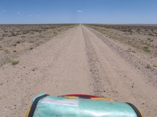 .View from the cockpit; we have a strong tailwind